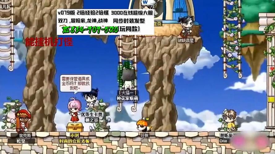 冒险必备：冒险岛私服新手快速上手攻略